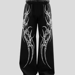 neonomad Men Printed Straight Track Pants with Elasticated Waist-picture-18