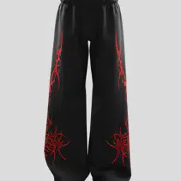 neonomad Men Printed Straight Track Pants with Elasticated Waist-picture-52