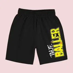 aoosh Boy Typographic Print Regular Fit Shorts-picture-35