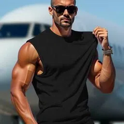 neonomad Cotton Ribbed Sleeveless Vest-picture-10