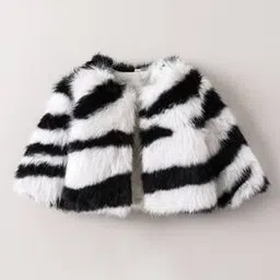 hopscotch Girls Striped Cape Jacket-picture-35