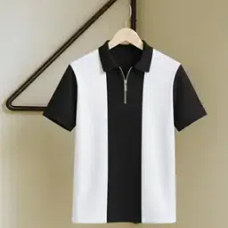 neonomad Men Colour-Block Regular Fit Polo T-Shirt-picture-22