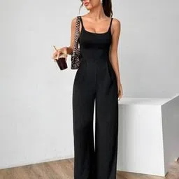 lulu & sky Women Scoop-Neck Jumpsuit-picture-49