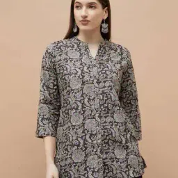 melange by lifestyle Women Abstract Kurti image 1