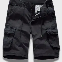 l'monte Men Regular Fit Cargo Shorts image 1