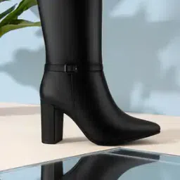 bxxy Women Ankle-Length Boots with Faux leather upper-picture-47