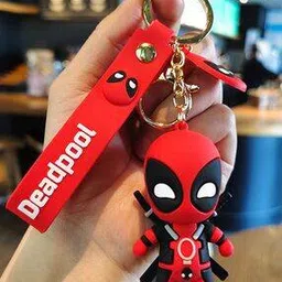 gopalvilla Deadpool Cartoon Keychain With Silicone Belt-picture-46