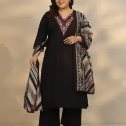 extra love by libas Women Floral Kurta Set-picture-12