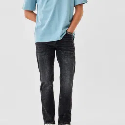 snitch Men Washed Straight Fit Jeans image 1