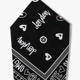yousta Men Typographic Print Cotton Bandanas-picture-18