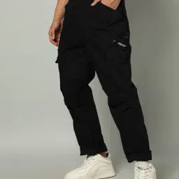 united colors of benetton Men Flat-Front Straight Fit Pants image 1