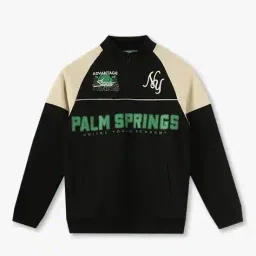 yb dnmx Boys Typographic Print Slim Fit Sweatshirt image 1