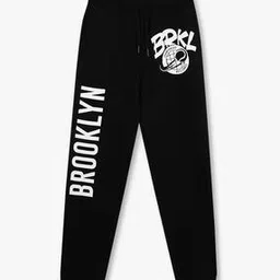 yb dnmx Typographic Print Cotton Joggers-picture-39