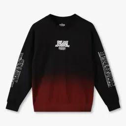 yb dnmx Boys Graphic Print Boxy Fit Sweatshirts image 1