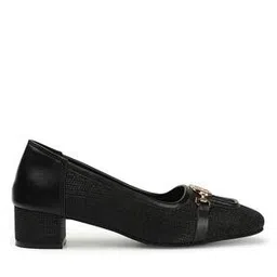 elle Women Square-Toe Pumps with Metal Accent-picture-13