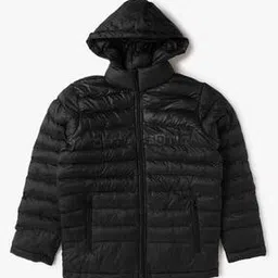 fort collins Boys Quilted Puffer Jacket with Detachable Hood-picture-13