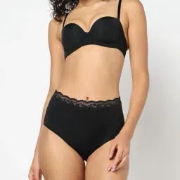 marks & spencer Synthetic High Waisted Brazilian Briefs image 1