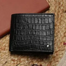 louis philippe Men Croc-Embossed Bi-Fold Wallet-picture-25