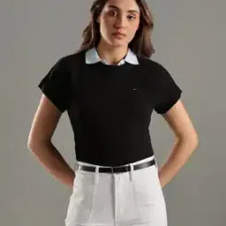 tommy hilfiger Regular Fit Cotton Crew-Neck T-Shirt-picture-10