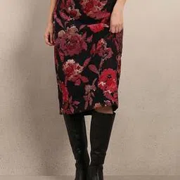 vero moda Women Floral Print Pencil Midi Skirt-picture-25