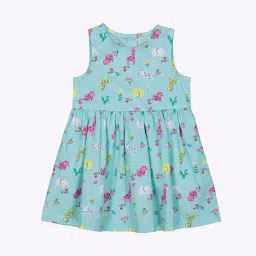 mothercare Printed Sleeveless A-line Dress image 1
