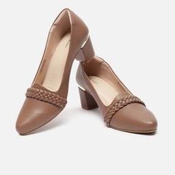 van heusen Women Stylised-Toe Chunky Heeled Sandals-picture-22