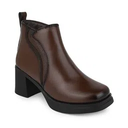 fentacia Women Ankle-Length Boots with Synthetic Upper image 1