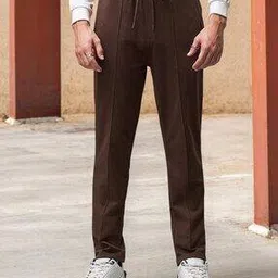 Men Typographic Track Pants-image-49