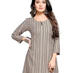 nyrika Women Printed A-Line Kurta -picture-15