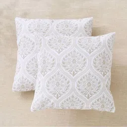 home centre Set of 2 Printed Cushion Covers 16" X 16" image 1