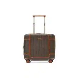da milano Men Striped Trolley Bag with TSA Lock-picture-3