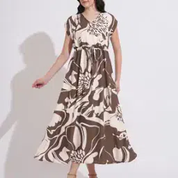 leia Women Floral A-Line Dress-picture-33
