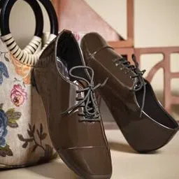 jm looks Women Mid Lace-Ups Casual Shoes-picture-18