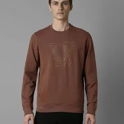 louis philippe Men Graphic Print Regular Fit Sweatshirt image 1