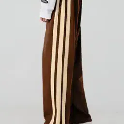 jump cuts Men Mid-Rise Straight Track Pants-picture-15