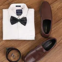 Men Formal Shoes with Leather Upper    -image-75