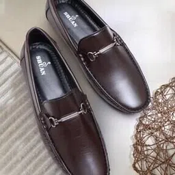 shuan Men Round-Toe Slip-On Loafers -picture-28