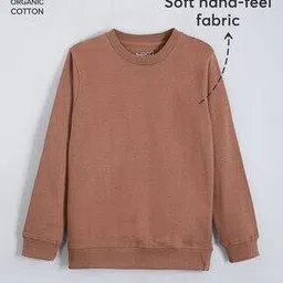 hopscotch Girls Regular Fit Sweatshirt with Ribbed-Hem-picture-30