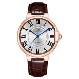 kenneth scott Men Analogue Wrist Watch with Leather Strap - K23053-RLDW-picture-45