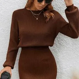 Women Mini Length Bodycon Dress-image-18