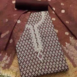 soch Women Embroidery Unstitched Dress Material-picture-29