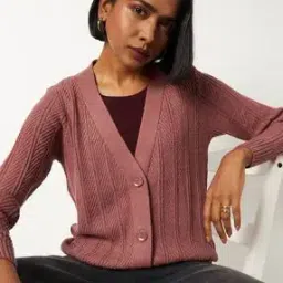 max Women Cardigan with Full Sleeves-picture-38