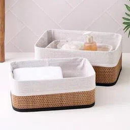 home centre Bamboo Collapsible Storage Basket-picture-43