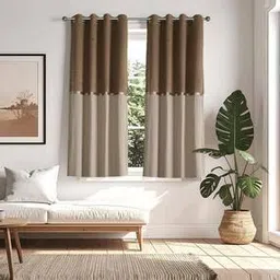 home centre Set of 2 Jacquard Light Filtering Window Curtains-picture-19