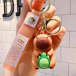 3mads 3D Capybara Doll Silicone Keychain-picture-13