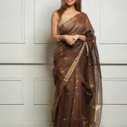 indie picks Women Cotton Traditional Saree image 1