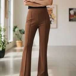 fuback x ag Women Relaxed Fit Single-Pleated Trousers-picture-41