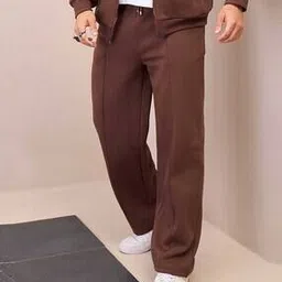 mascln sassafras Men Straight Track Pants with Drawstring Waist-picture-11