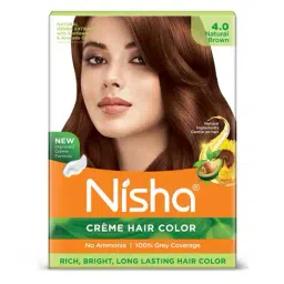 nisha Long-Lasting Creme Coverage Permanent Hair Color image 1