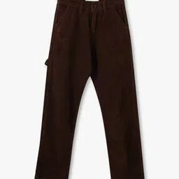 Boys Mid-Rise Wide-Leg Trousers-image-89